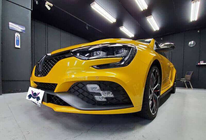 Renault MEGANE RS TROPHY MT/waxコーティング